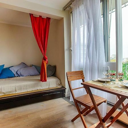 Studio With Balcony París Exterior foto
